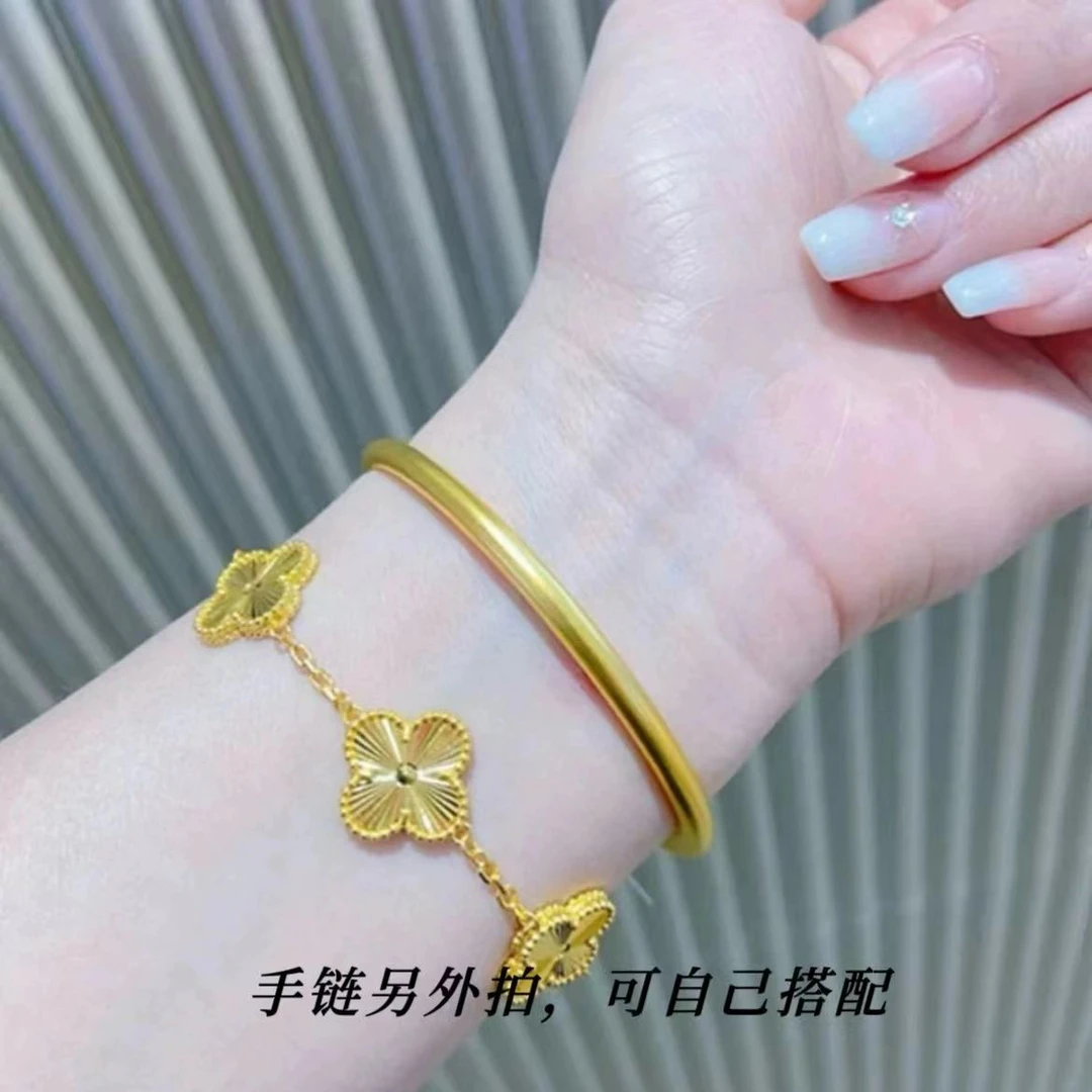 【一个素圈磨砂手镯】35克左右轻奢气质