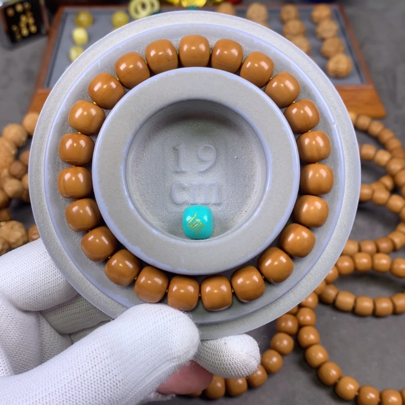 【闪购商品】猴头核桃手串老型 精工 尺寸10.3 针尖有点黑点