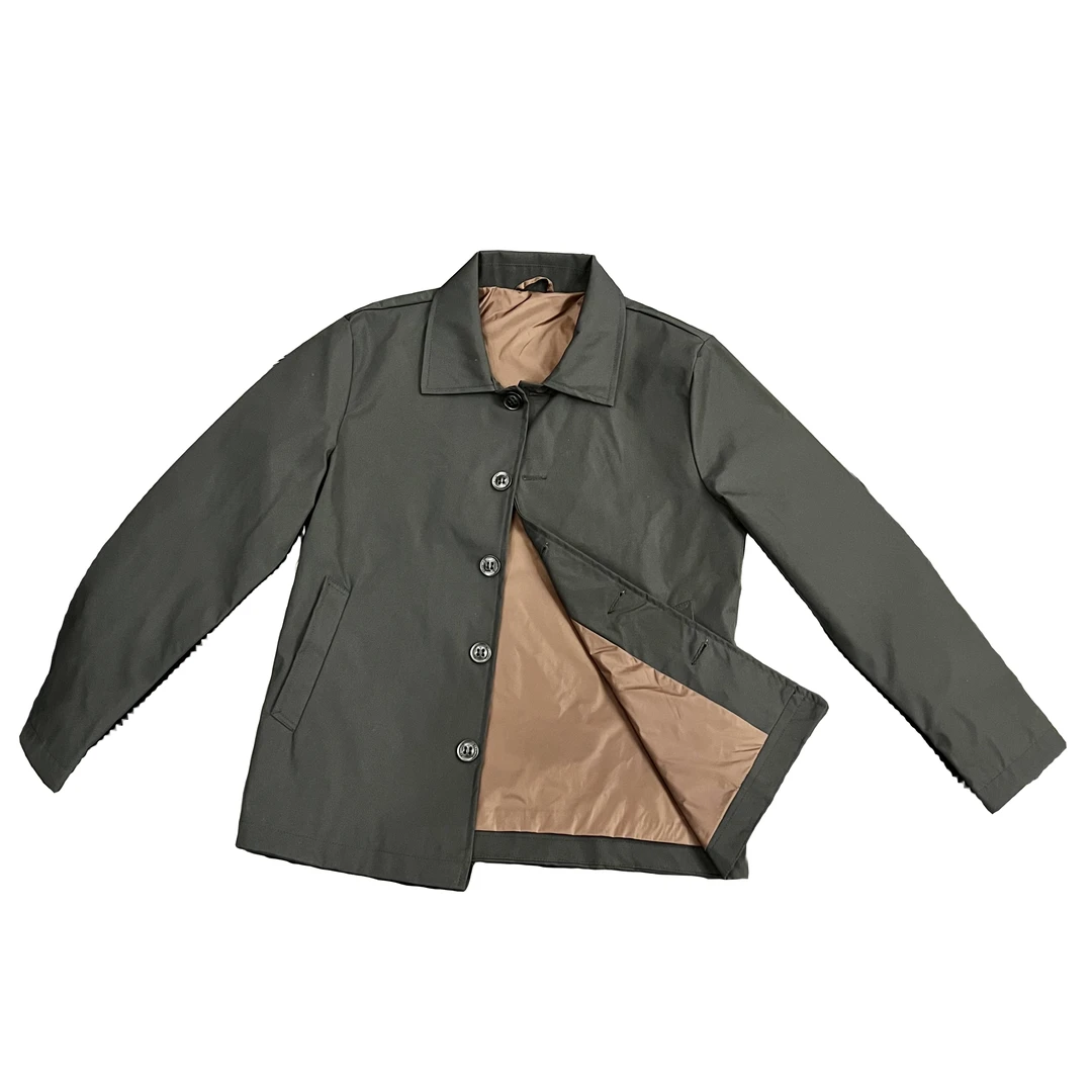 设计新款宽松男士外套时尚翻领男士休闲男款简约高档潮流户外商务