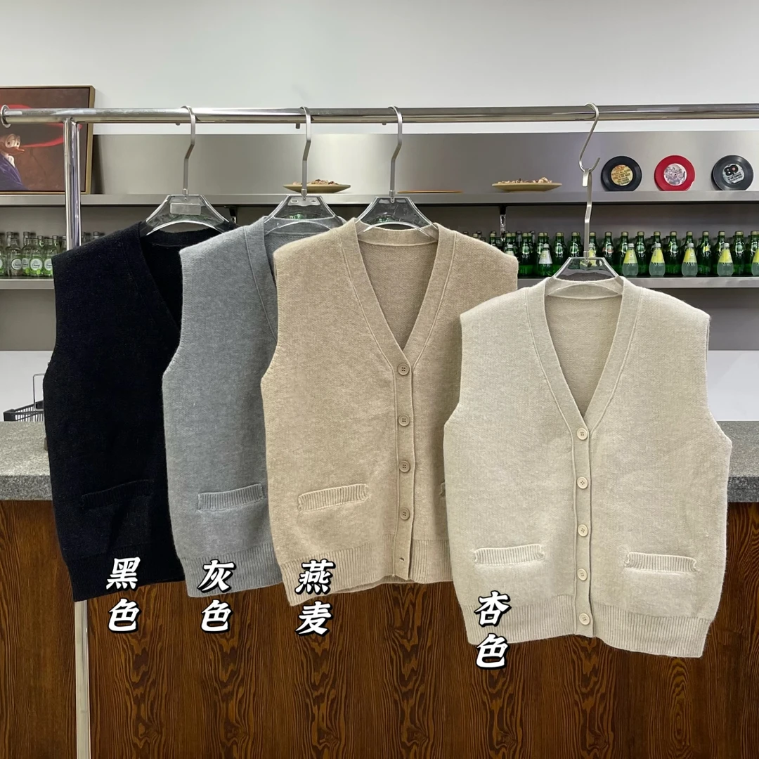 鑫燃KIKI 外搭马甲坎肩开衫上衣 W1592 7+