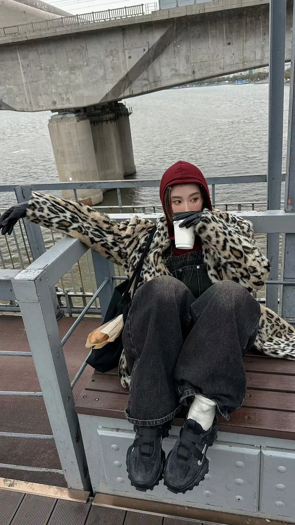 【NO退NO换】鑫燃KIKI 复古百搭设计感厚底休闲老爹鞋 E590-1 SG