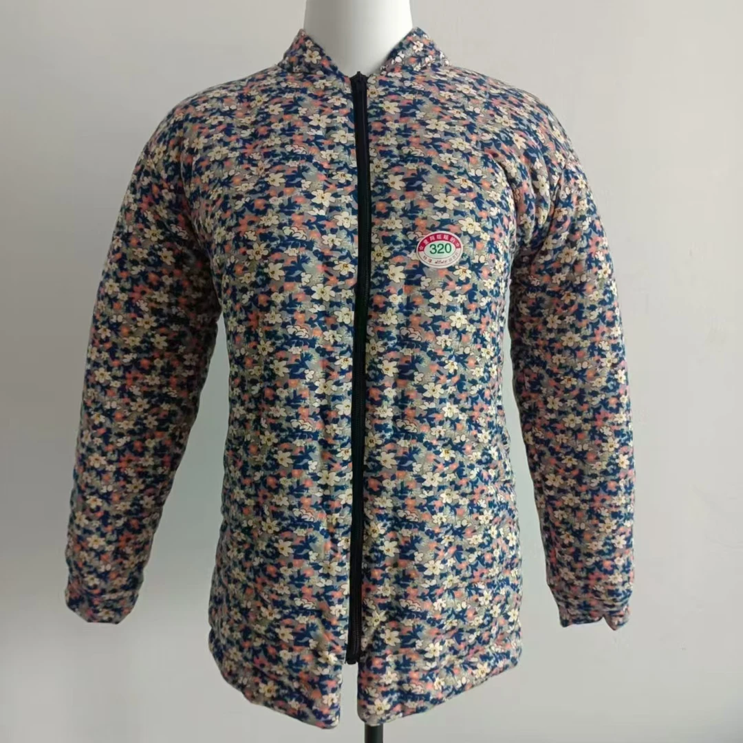 手工棉花衣加厚成人中老年冬棉服男女居家定做加肥拉链棉袄裤外套