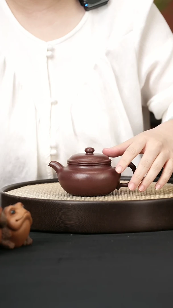 【闪购商品】紫砂茶壶如DG纳底仿古-砂之源底槽清220