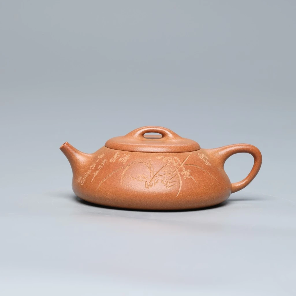 乐XXD 17达观【蜀中徐门】徐杏娣 纳瓢 黄降坡 200手工紫砂壶尚古