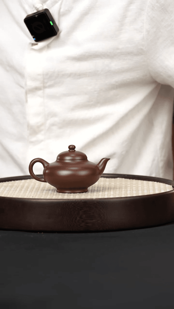 【闪购商品】紫砂茶壶凯DG小华颖-周陶艺老紫泥170