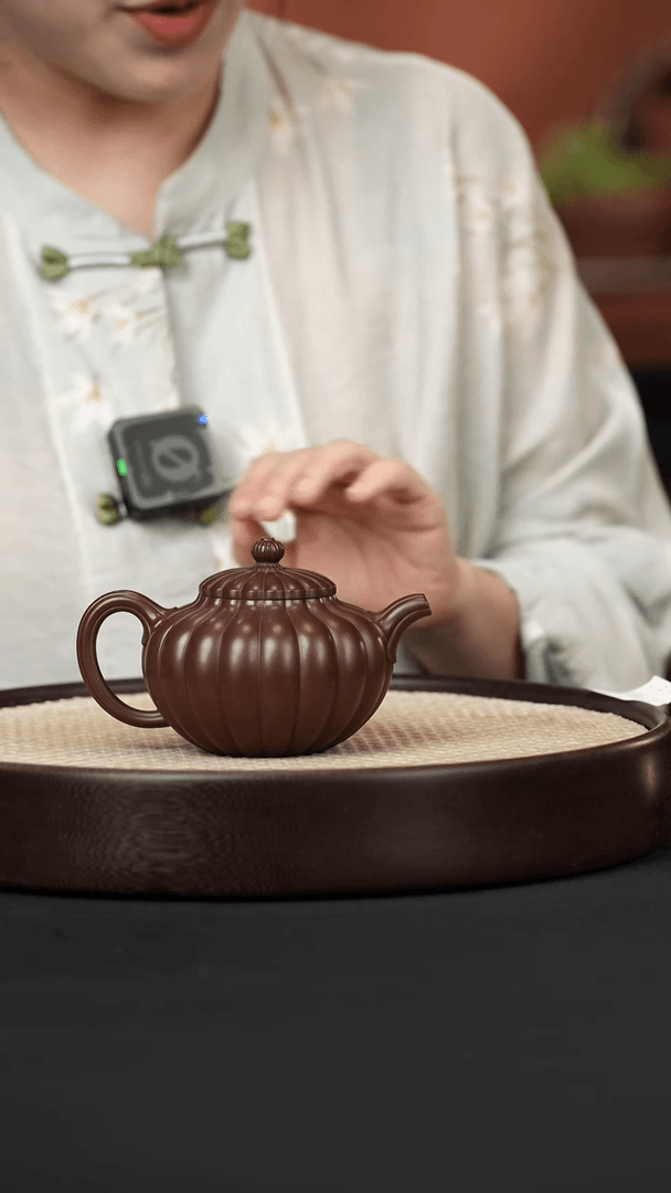 【闪购商品】紫砂茶壶如DG菊蕾-李晓峰文革泥300