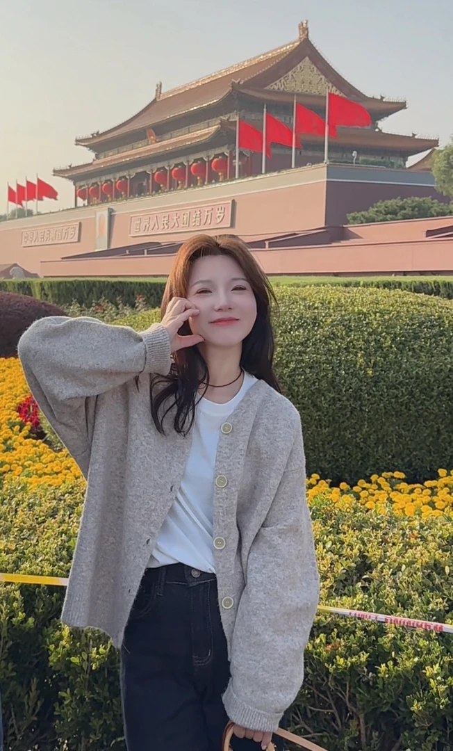 阿虞 清仓款！无七天！慵懒感纯色毛衣开衫