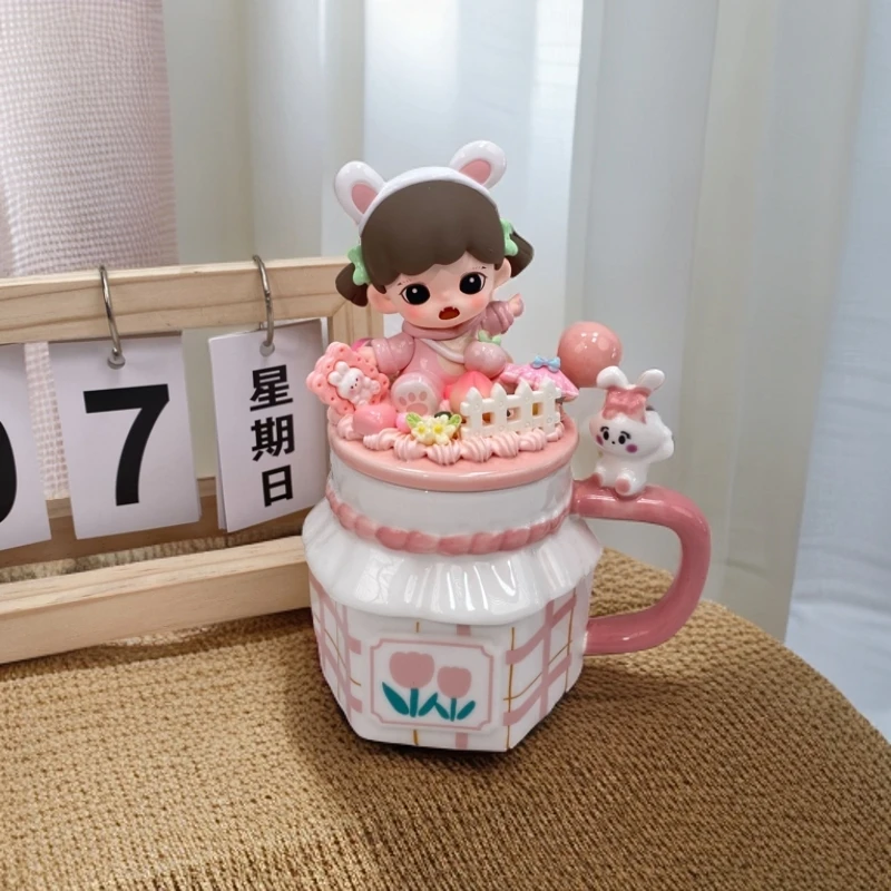 奶油胶水杯正版潮玩