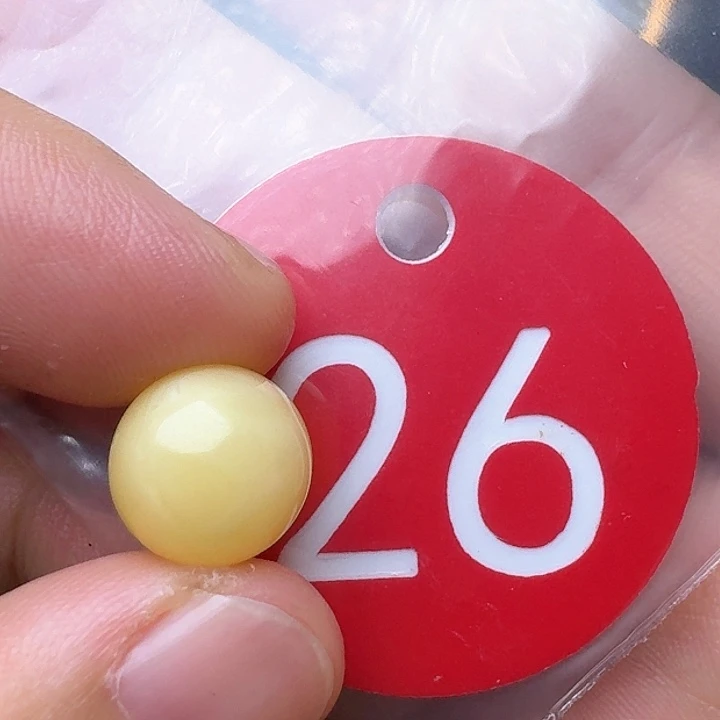 蜜蜡裸石未镶嵌11m m