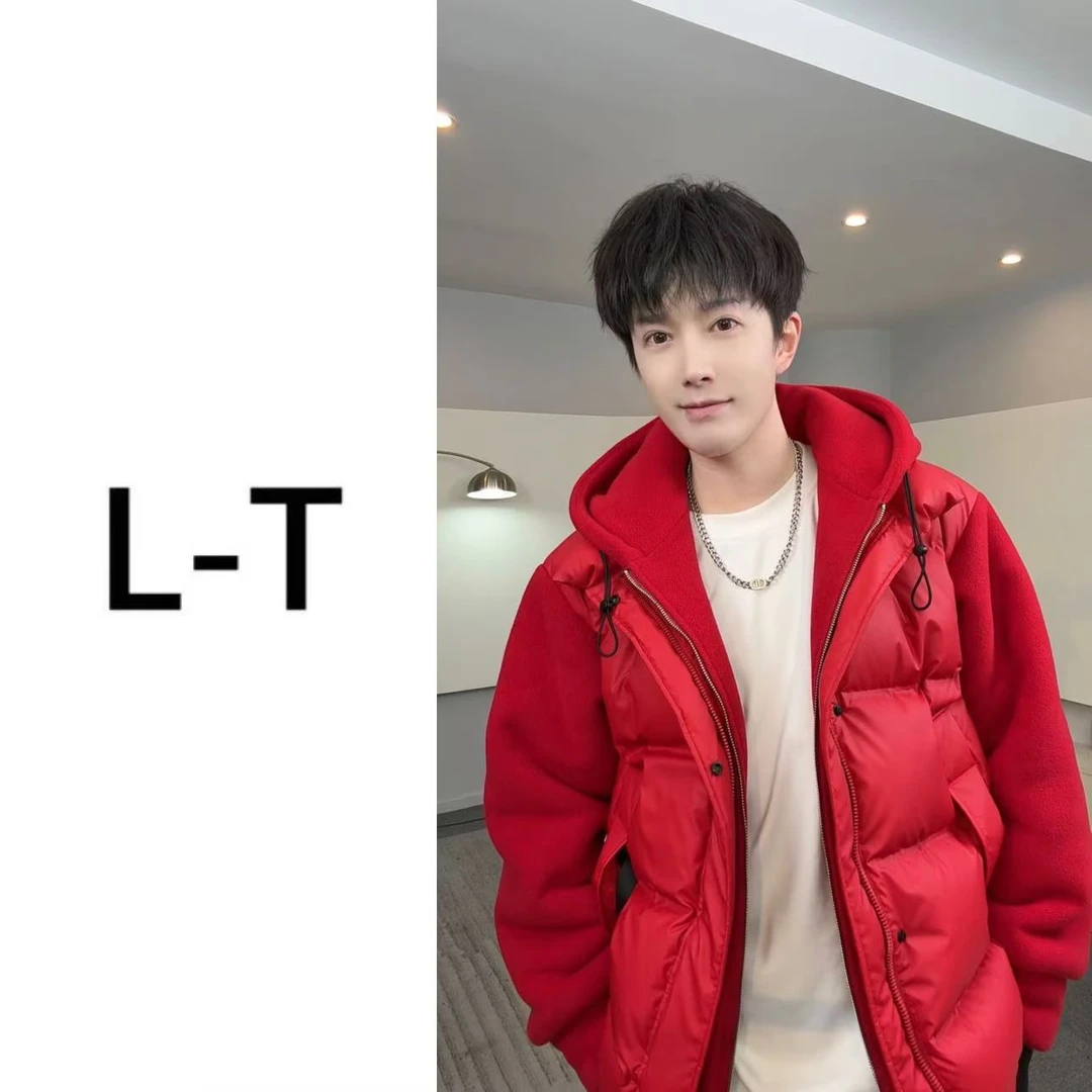 (熙品)秋冬新款帅气百搭连帽一件过冬假两件羽绒服A-6626