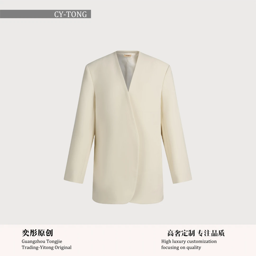 【彤姐原创】春夏时尚轻奢气质休闲女士职业百搭西装外套S24B065