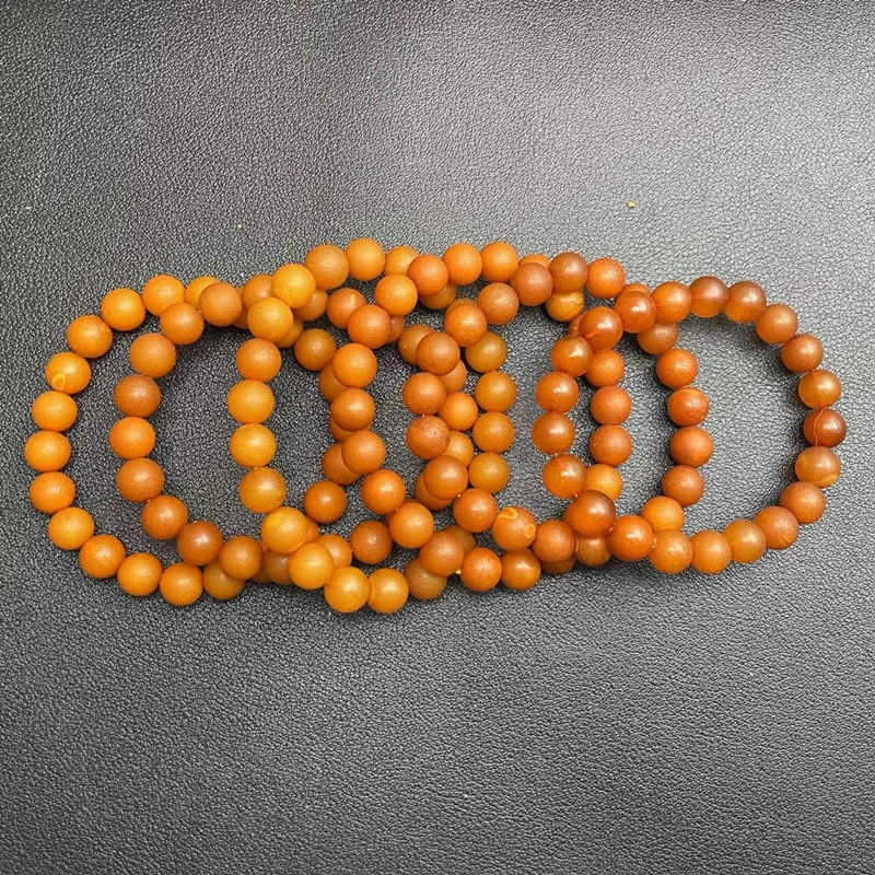 【工厂尾货清仓】无优化橘皮老腊回流蜜腊手串卡8 卡9多样性发其一