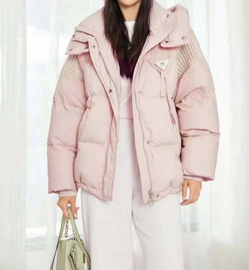 『羽绒服X』韩版洋气时尚百搭休闲洋气秋冬羽绒服8801
