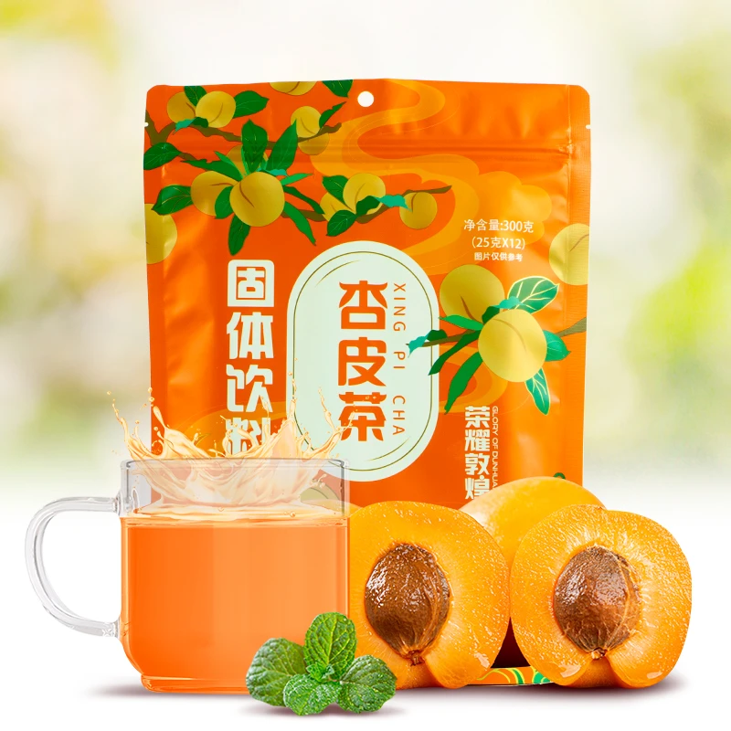 新品上市莫园杏皮茶固体饮料300g敦煌味道酸酸甜甜清凉解腻方便