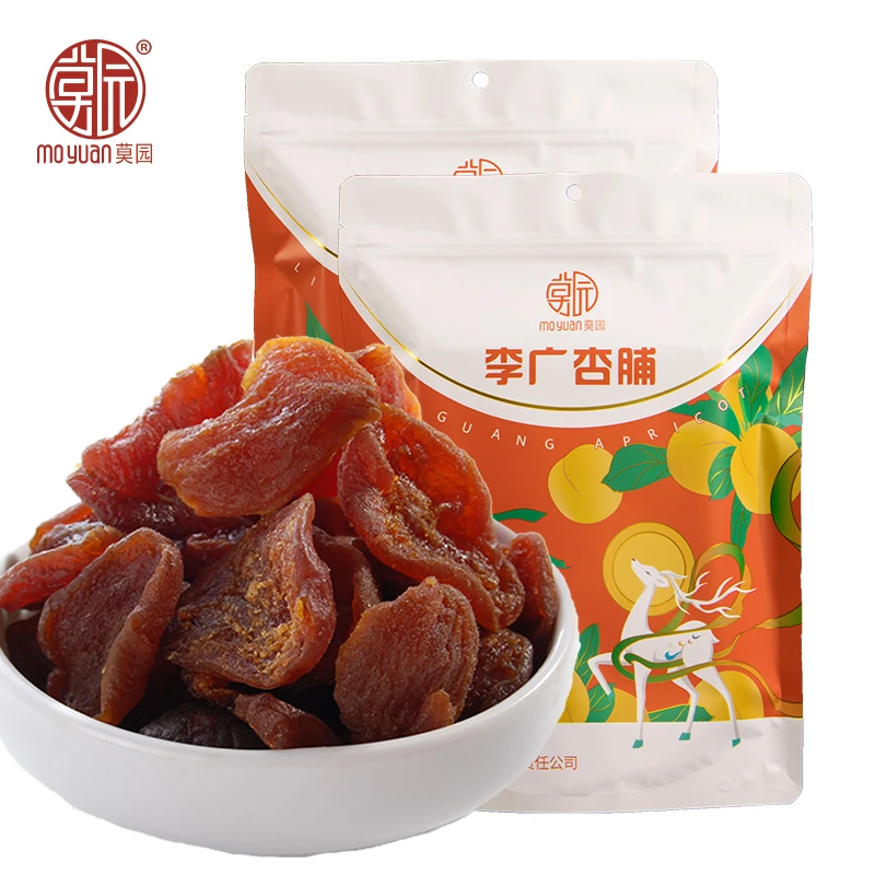 【莫园】李广杏脯500g大袋杏干杏肉果脯酸甜味道敦煌特产