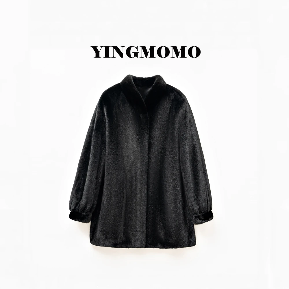 【YINGMOMO】影哥「冬日暖阳」 秋冬季新款时尚女士水貂整貂皮草F2761
