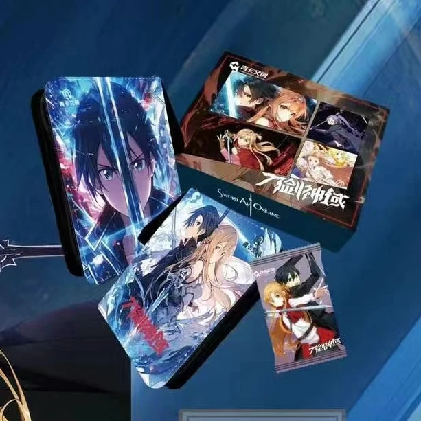 叠叠乐 青卡文创刀剑神域 卡牌收藏盲盒