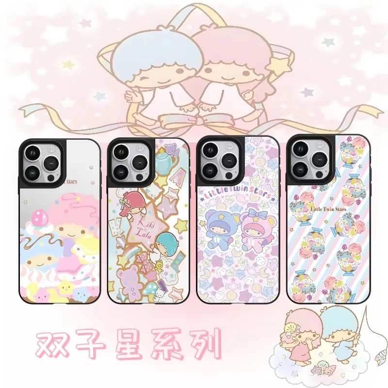 【双子星系列】适用于苹果16 粉色少女15Pro可爱创意14Promax手机壳