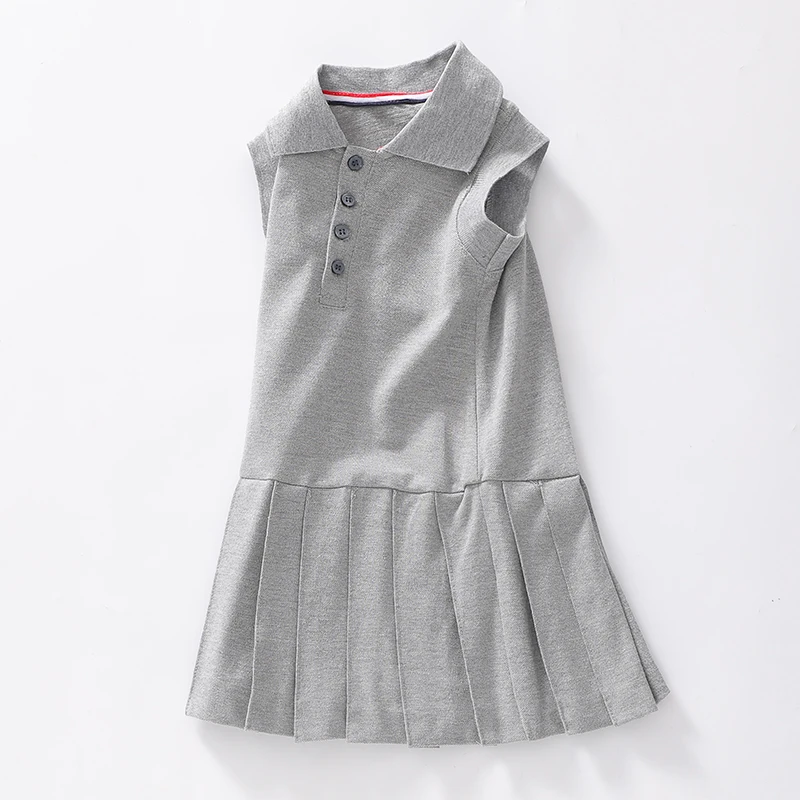 女童夏装polo连衣裙2025新款洋气韩版洋气女宝宝洋气套装夏