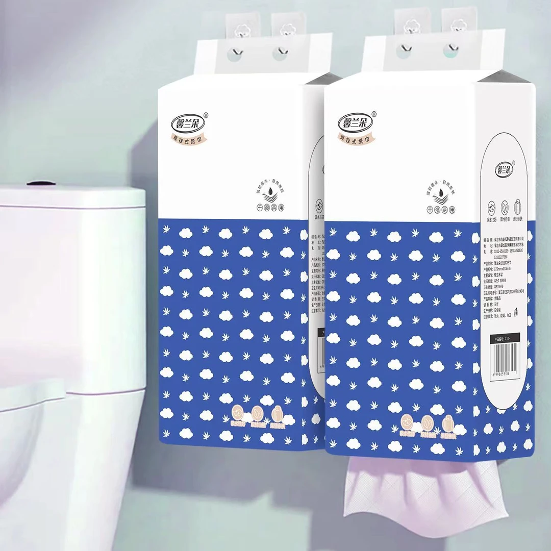 大包挂式抽纸纸巾家用大包压花底部抽纸卫生纸餐纸巾