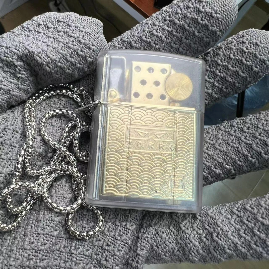 佐罗佐罗透明官二代内胆防丢款煤油打火机创意节日礼物送男友