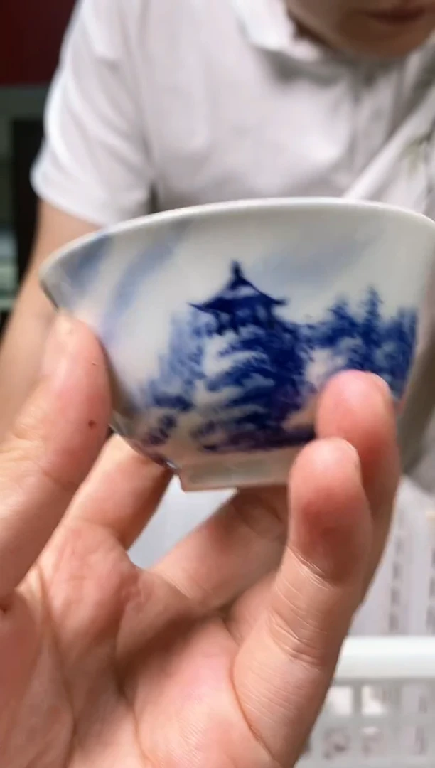 【闪购商品】摆件景德镇陶瓷小杯杯摆件