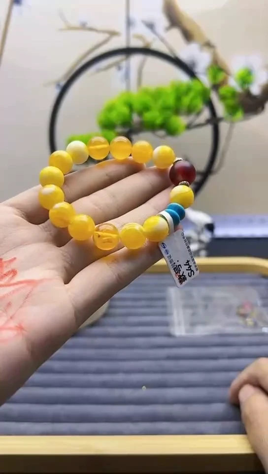 【闪购商品】蜜蜡手链未镶嵌S44