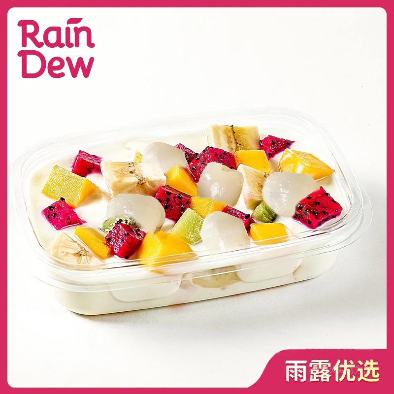 【鲜果捞】彩虹缤纷酸奶捞 约350g