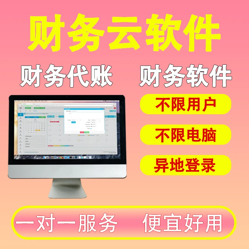财务软件会计做账代账出纳管理代理记账网络版代账系统管理软件