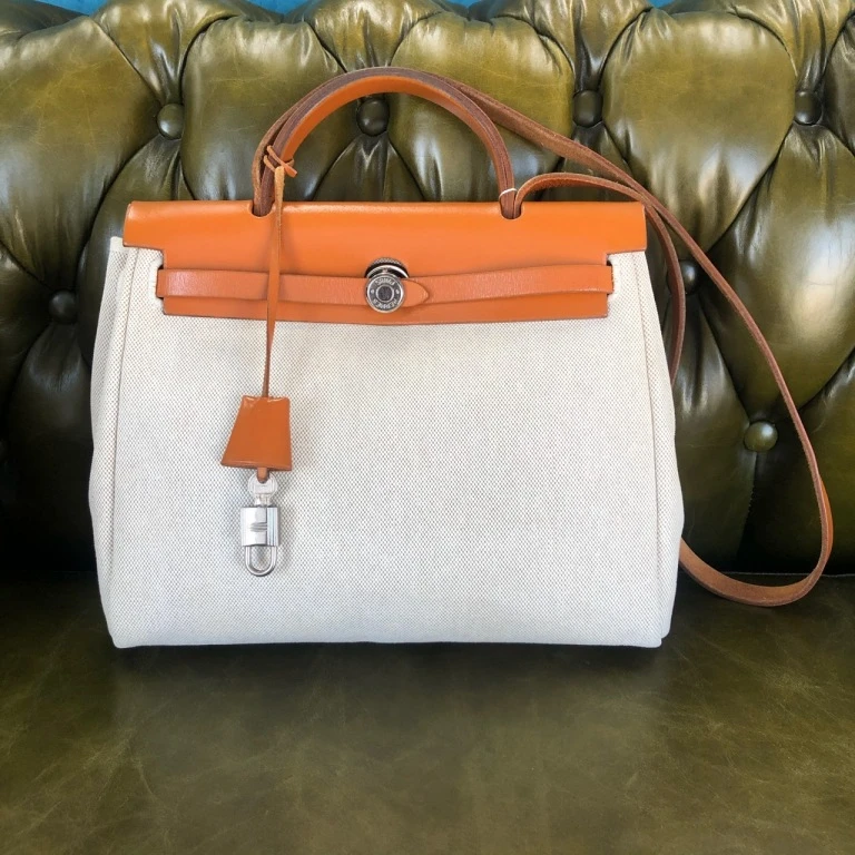 95新 Hermes/爱马仕 安洁利知之爱马仕凯莉herbag31单肩包410043H