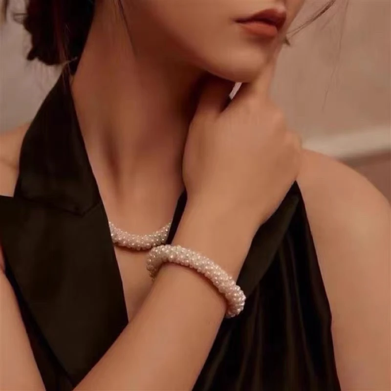 BABY珠A57手工编织气质百搭款送手链时尚饰品首饰