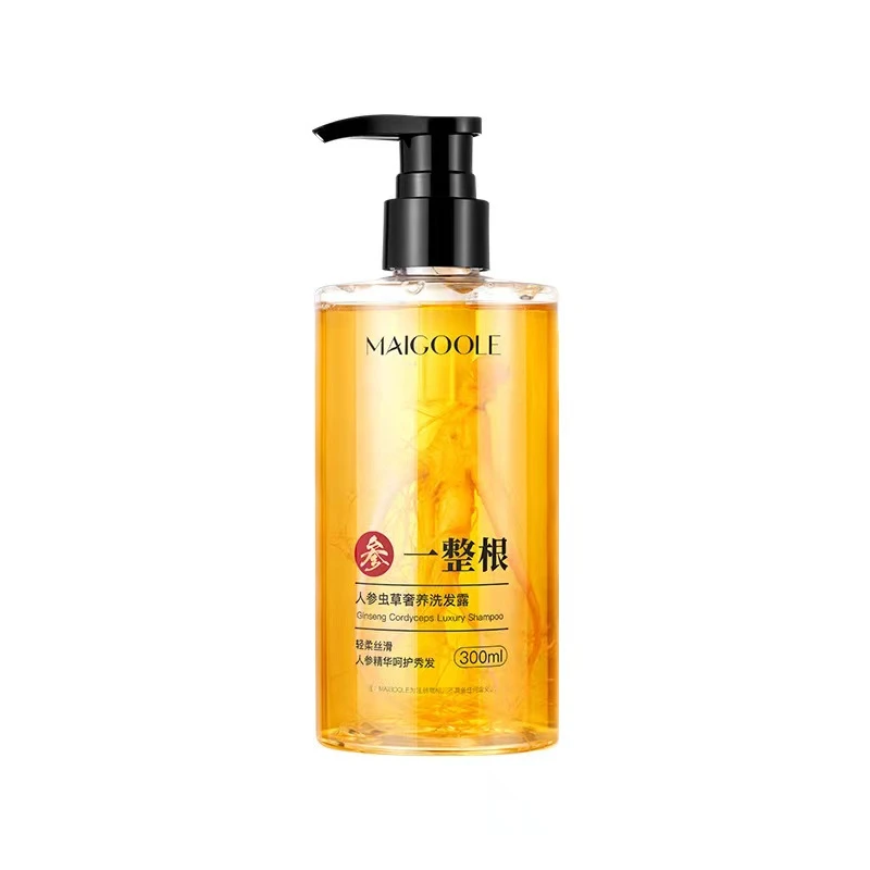 人参虫草奢养洗发露3瓶*300