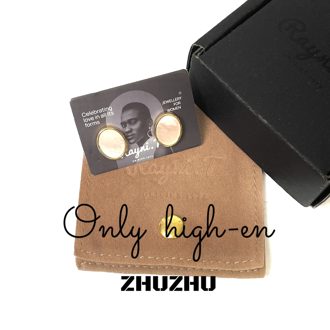 【5折清N退N换】Rayni.T/铜合金素款耳饰-椭圆耳钉R359