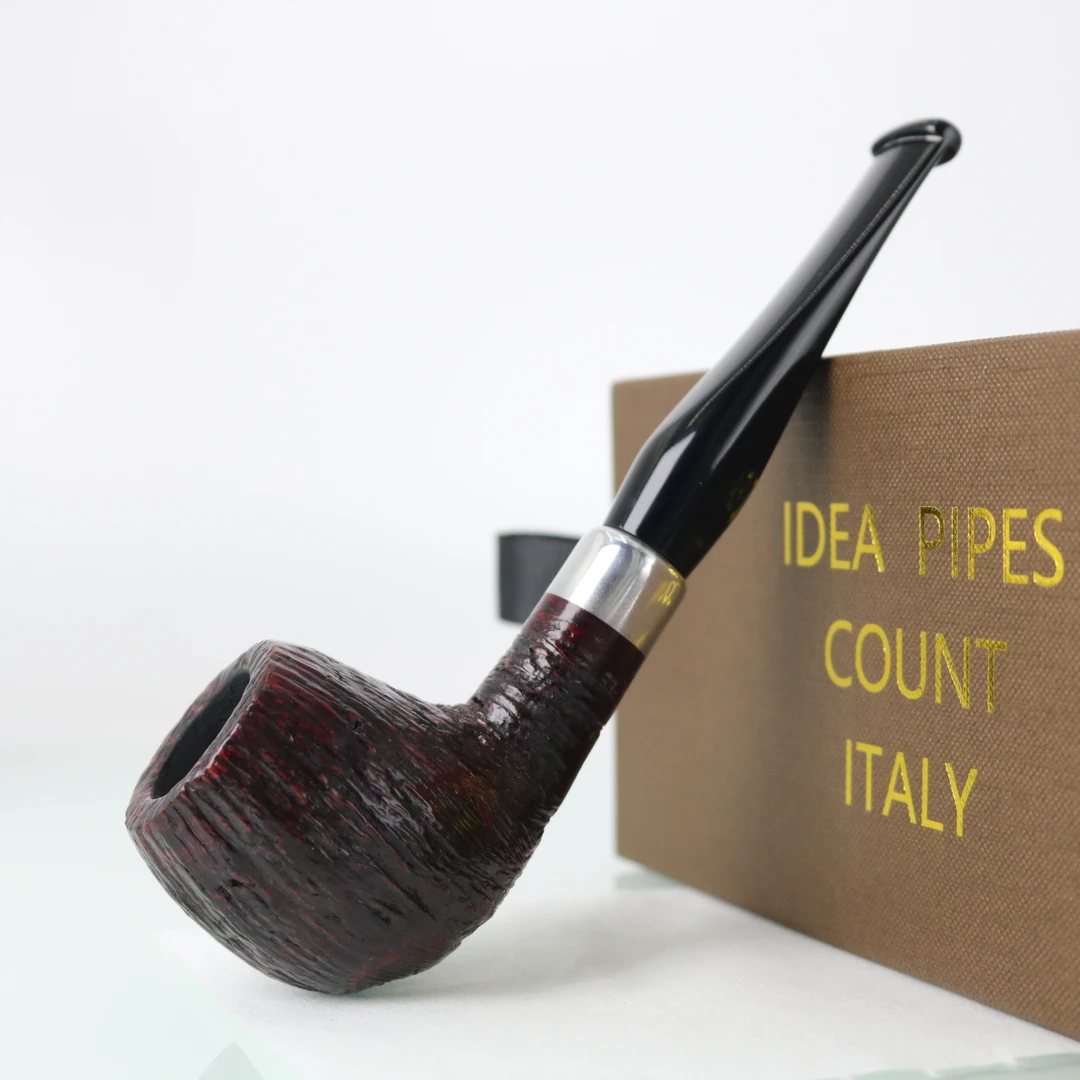 大福利————意大利IDEA手工石楠木烟斗-苹果斗APPLE