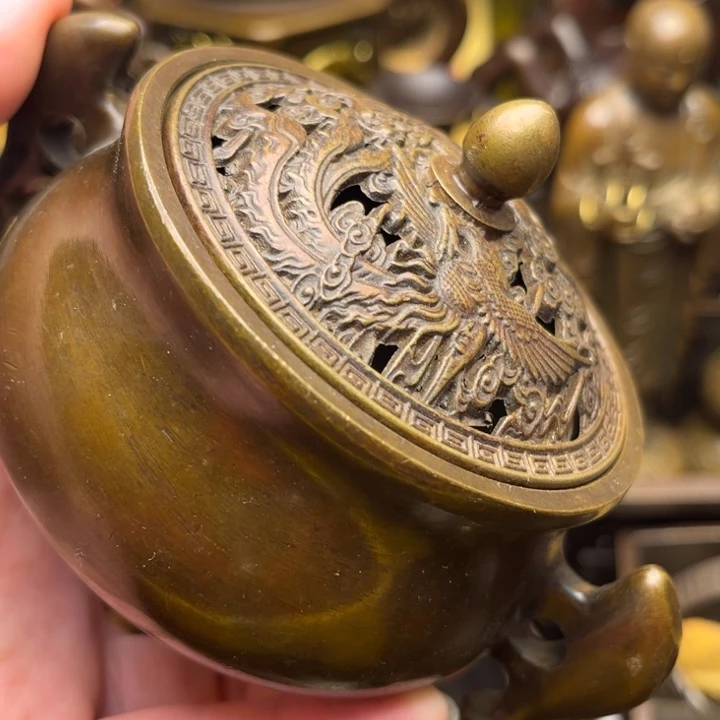 精美铜器批发档口