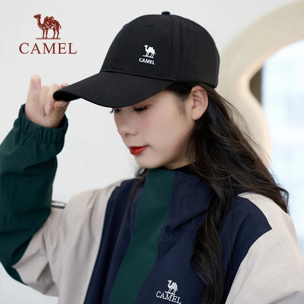 骆驼户外帽出游鸭舌帽防晒帽男女遮阳时尚休闲帽子133BARC132