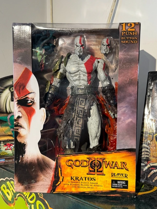 Neca 12寸 战神奎托斯 全新未拆 不保发声功能！