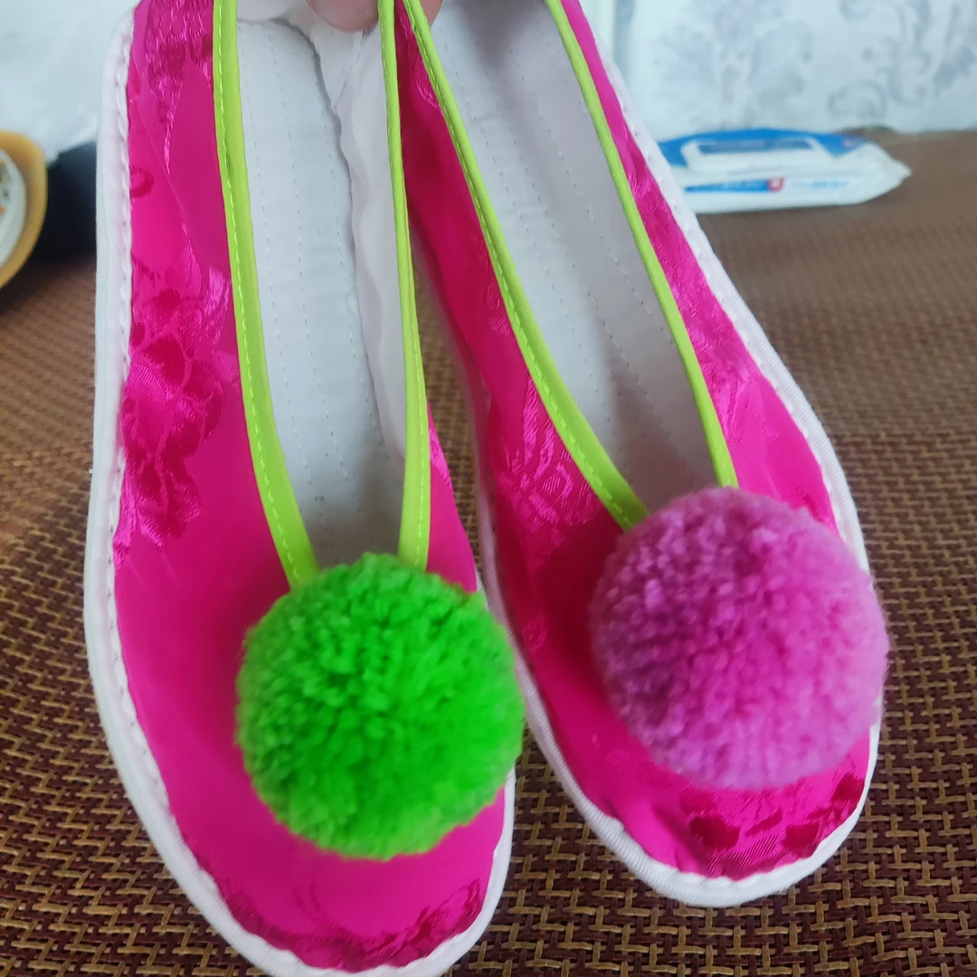 传统手工鞋时尚休闲印花平底千层底鞋子民族风布鞋