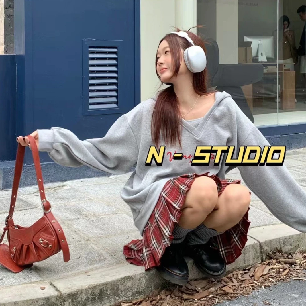 | 大大 | N家 | 2067#拼接格子连帽卫衣 |