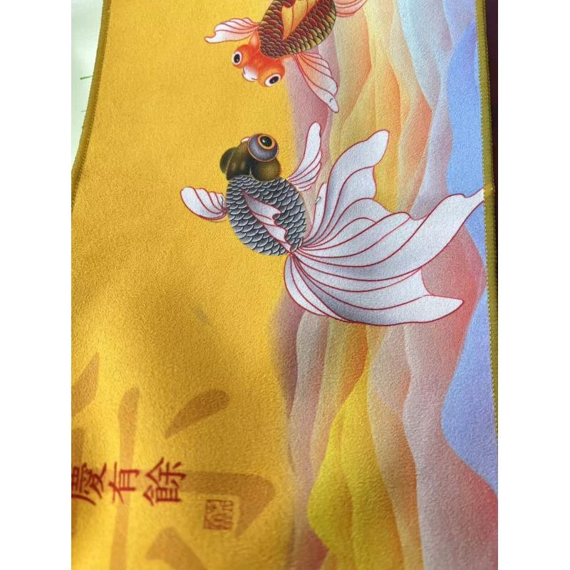 年年有鱼双鱼茶巾3203