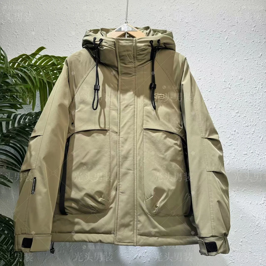 『光头臻选』冬季【简约高级设计款】户外高品质保暖加厚外套-FL012