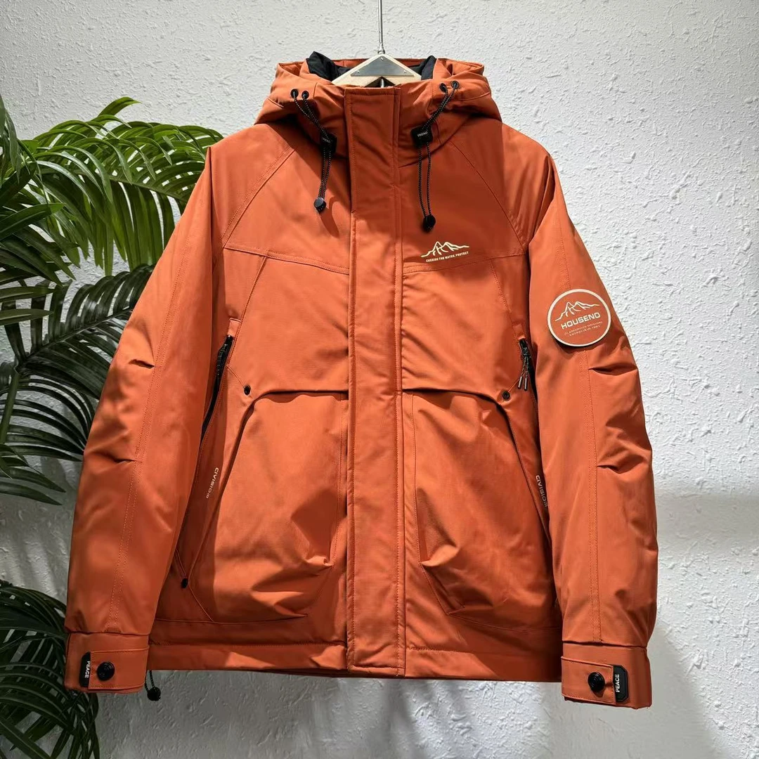 『光头臻选』【御寒雪山】冬季高品质情侣款极寒保暖加厚外套-8035