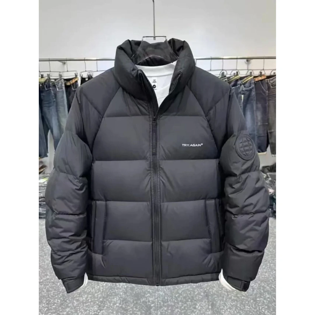 『光头臻选』冬季男士新款休闲时尚简约立领百搭加厚外套-601