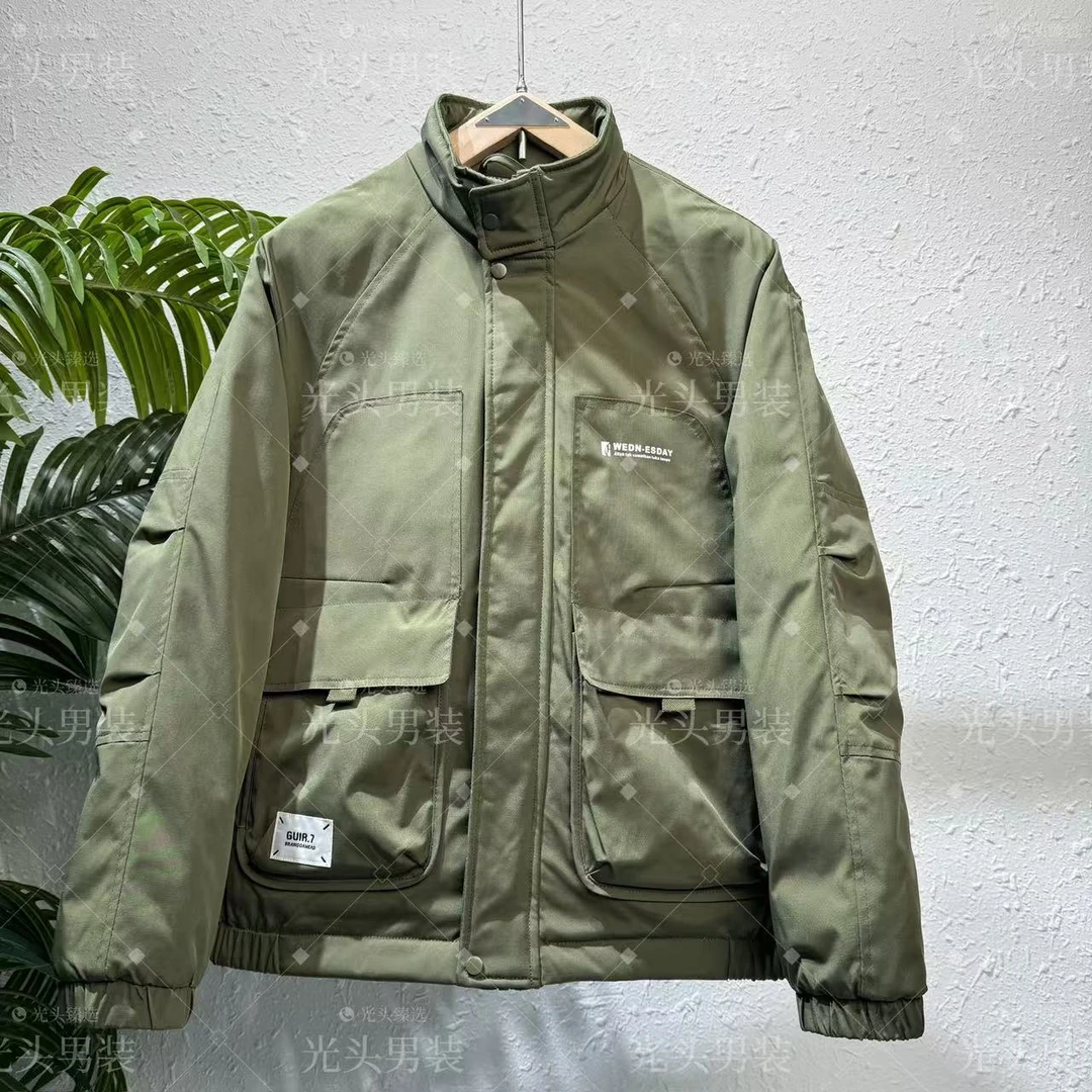 『光头臻选』【回馈老粉！】极寒爆款痞帅立领工装保暖加厚外套-8118