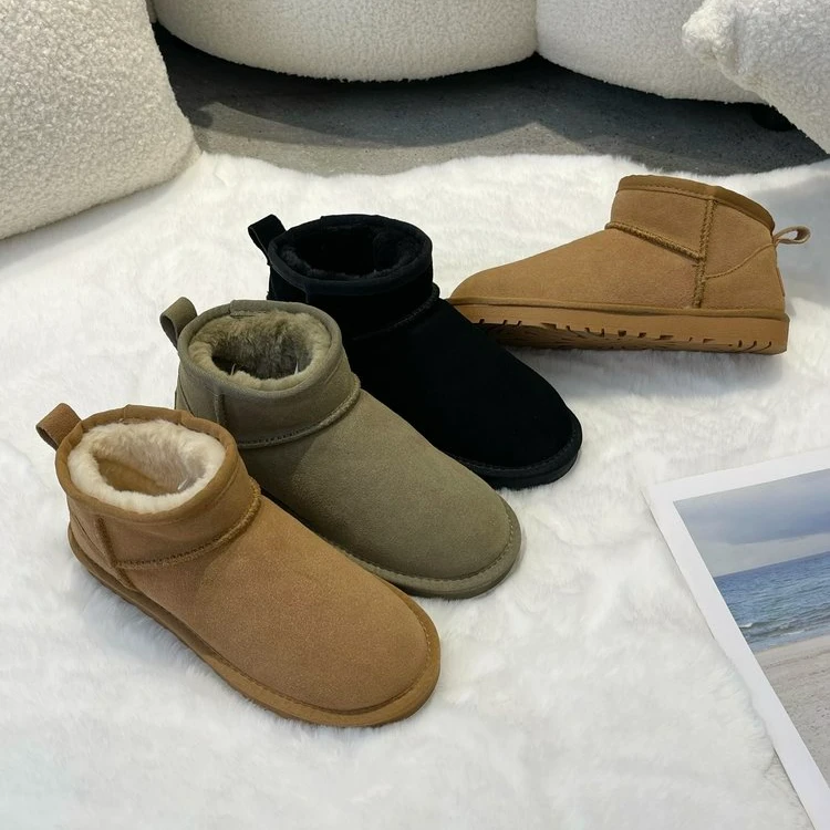 【交个朋友专属】XGXC加绒保暖一脚蹬厚底雪地靴-XG5853/23011/5852