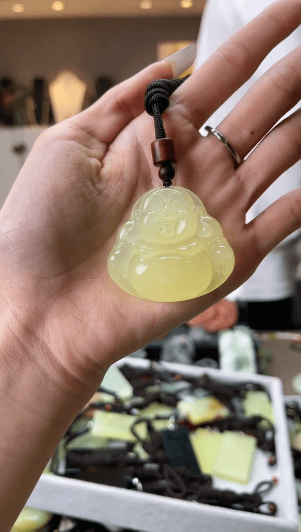 【闪购商品】蛇纹石玉颈饰未镶嵌岫玉吊坠未镶嵌·