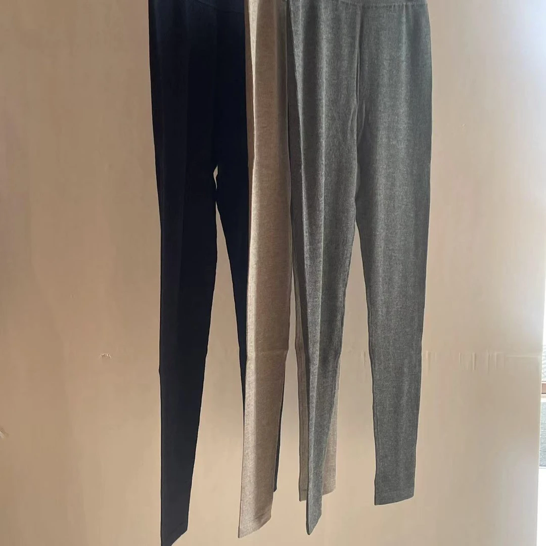 君怡【女士新款精仿打底裤】100山羊绒