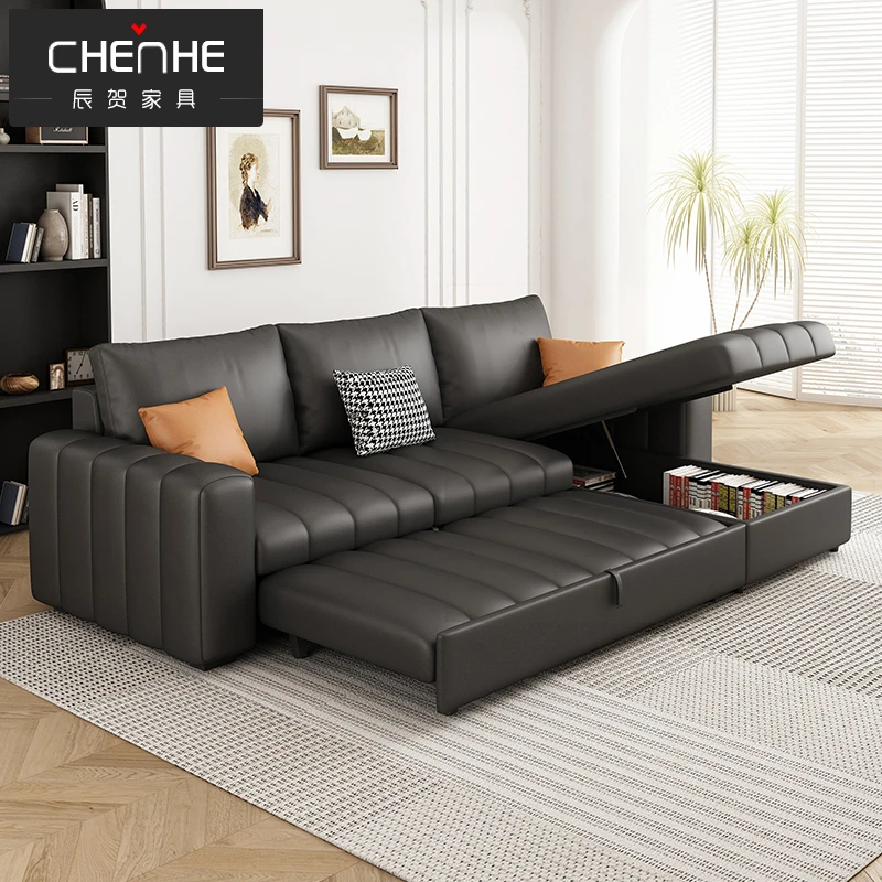 辰贺法式复古风多功能沙发床折叠两用客厅小户型家具贵妃网红款