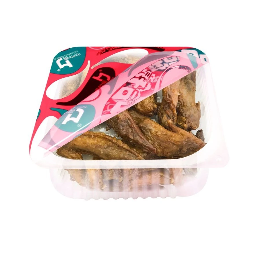 哈哈镜 果木熏鸡翅尖（不辣）100g