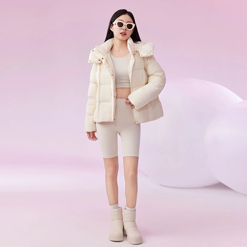 【商场同款新品】雪中飞软芙芙鹅绒轻暖多色羽绒服X40140216E